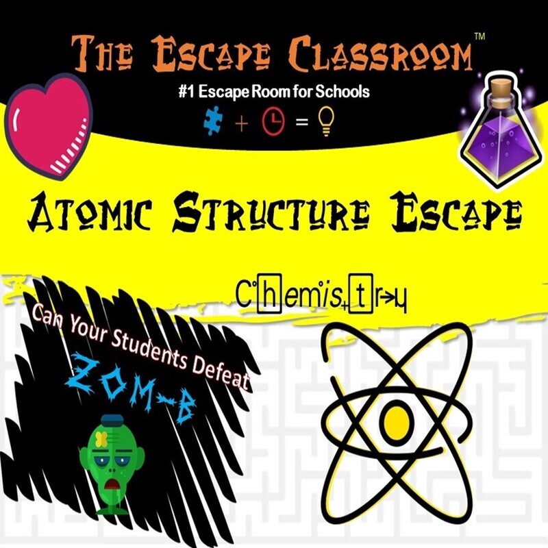 Chemistry: Atomic Structure Escape  (1 Teacher License)