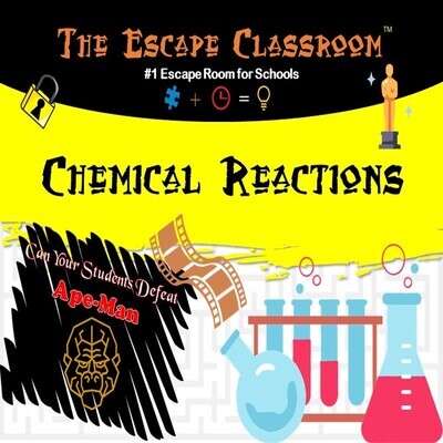 Chemistry: Chemical Reactions Escape  (1 Teacher License)