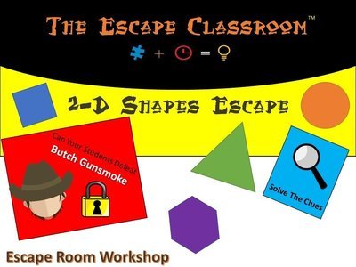 2D Shapes Escape (1 Teacher License)