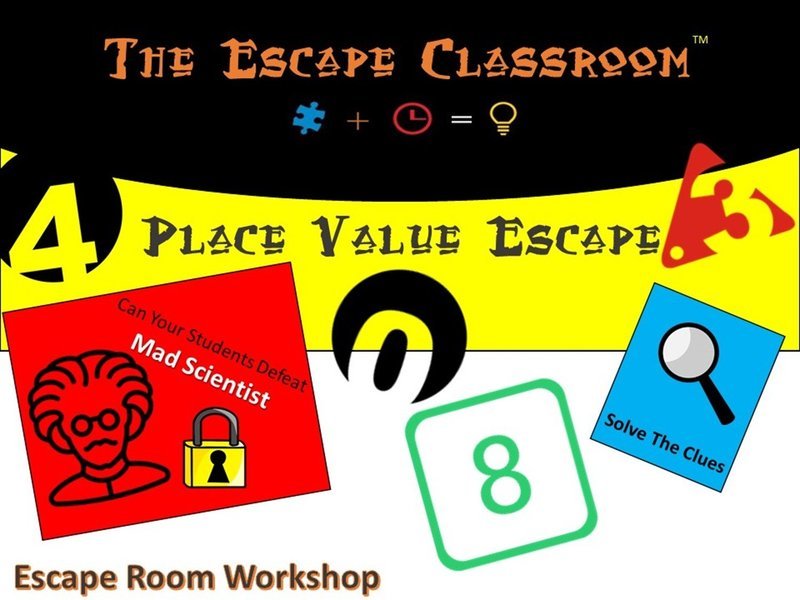 Place Value Escape - 3-5 Grade  (1 Teacher License)