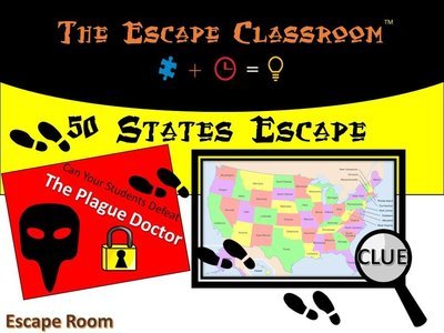 50 States Escape  (1 Teacher License)