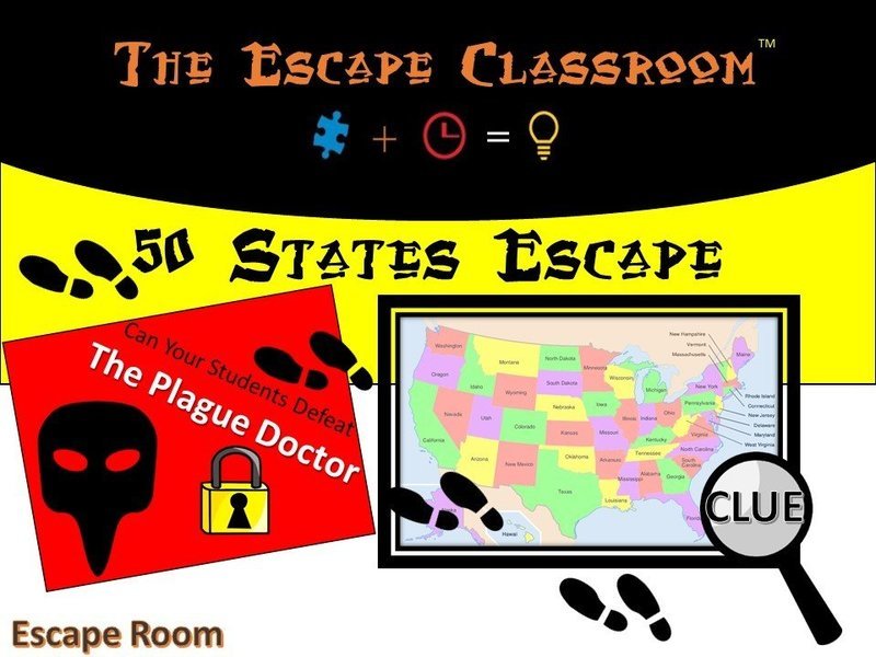 50 States Escape  (1 Teacher License)
