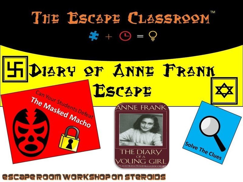 Diary of Anne Frank Escape  (1 Teacher License)