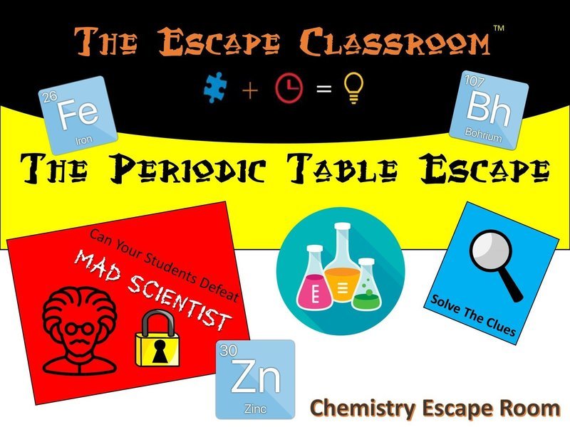 Chemistry: Periodic Table Escape (1 Teacher License)