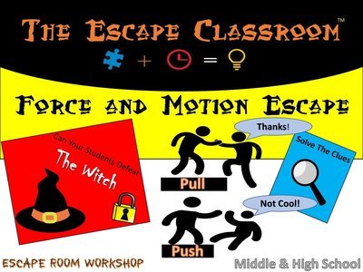 Force and Motion Escape (1 Teacher License)