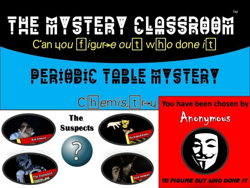 Chemistry: Periodic Table Mystery (1 Teacher License)