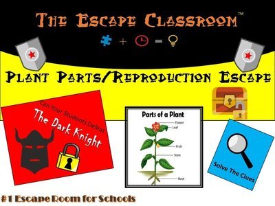 Plant Parts and Reproduction Escape (1 Teacher License)