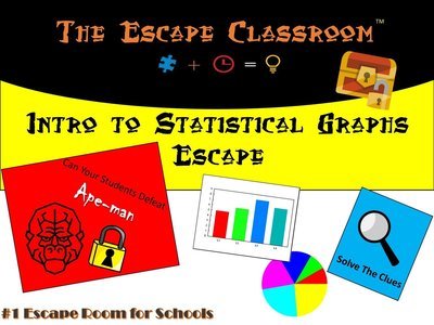 Intro To Statistical Graphs Escape  (1 Teacher License)