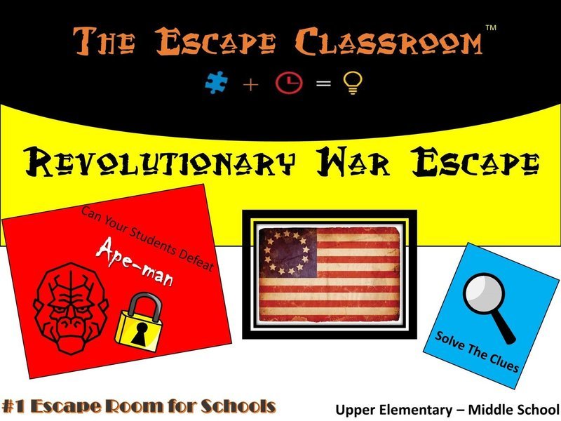 Revolutionary War Escape  (1 Teacher License)