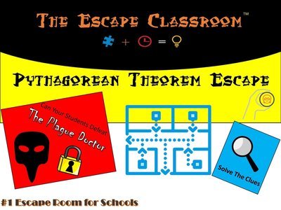 Pythagorean Theorem Escape  (1 Teacher License)