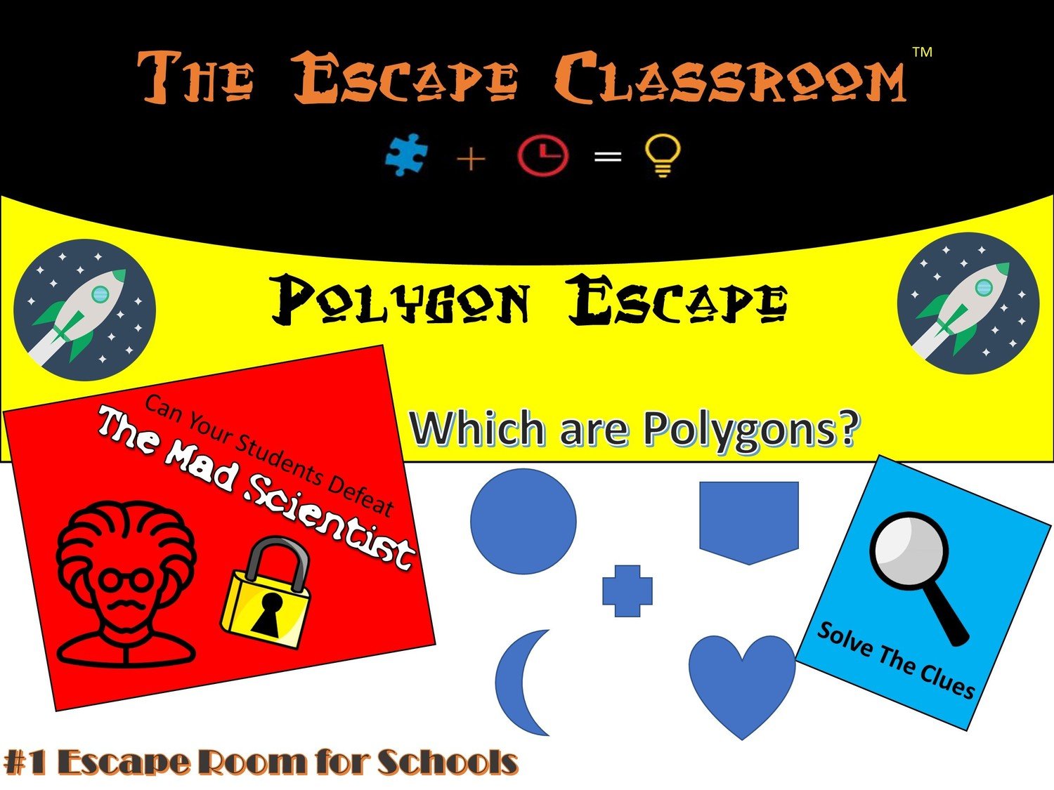 Polygon Escape (1 Teacher License)