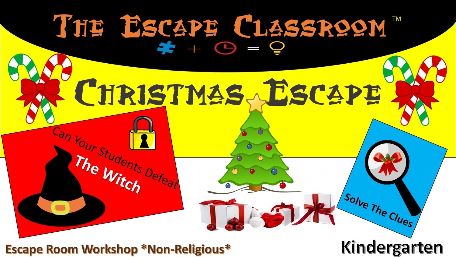 Christmas Escape - Kindergarten (1 Teacher License)