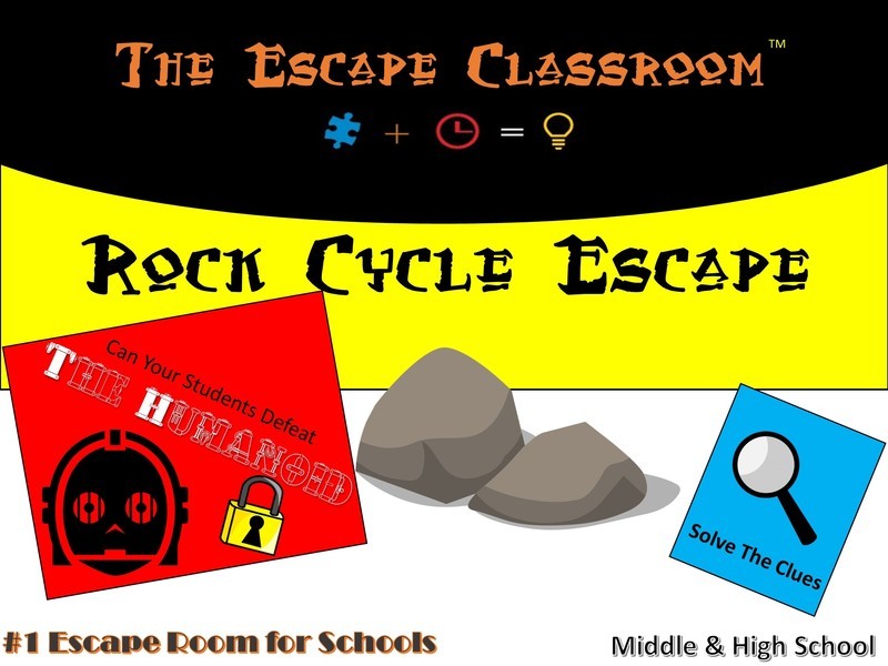 Rock Cycle Escape  (1 Teacher License)