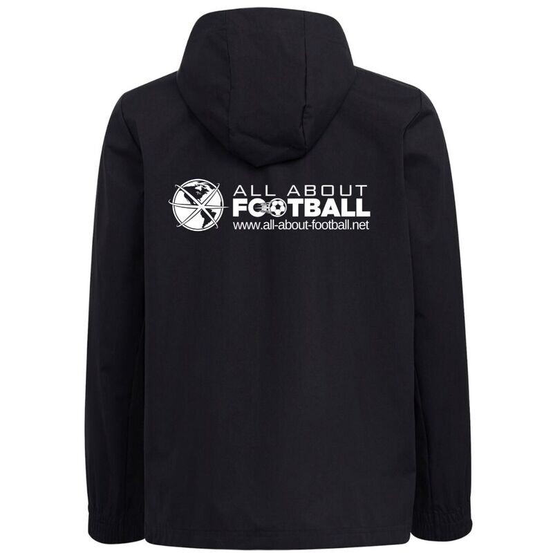 Adidas Entrada 22 Allwetterjacke schwarz mit AAF Logo Adidas Entrada 22 Allwetterjacke schwarz mit AAF Logo
