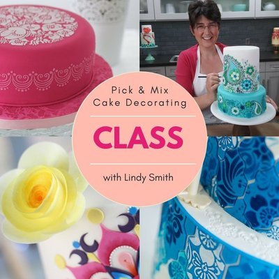 Pick & Mix Cake Decorating Class with Lindy Smith, SHROPSHIRE