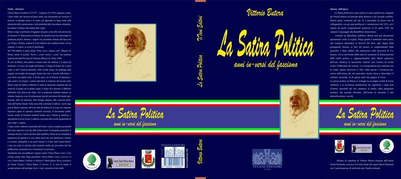 VITTORIO BUTERA - LA SATIRA POLITICA  (ANNI IN-VERSI DEL FASCISMO)