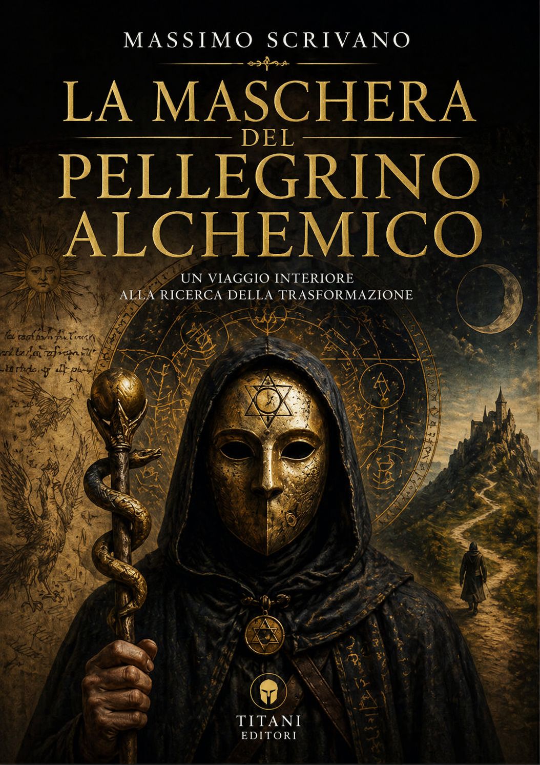 LA MASCHERA DEL PELLEGRINO ALCHEMICO - MASSIMO SCRIVANO - Titani Editori