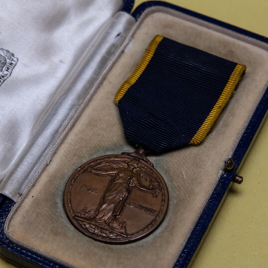 Henry Flintoff&#39;s Courage Medal