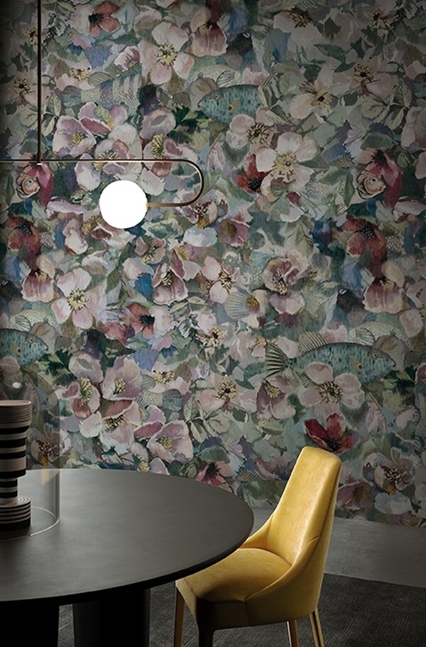 La vie en Rose Design Tapete von Eva Germani Wall & deco