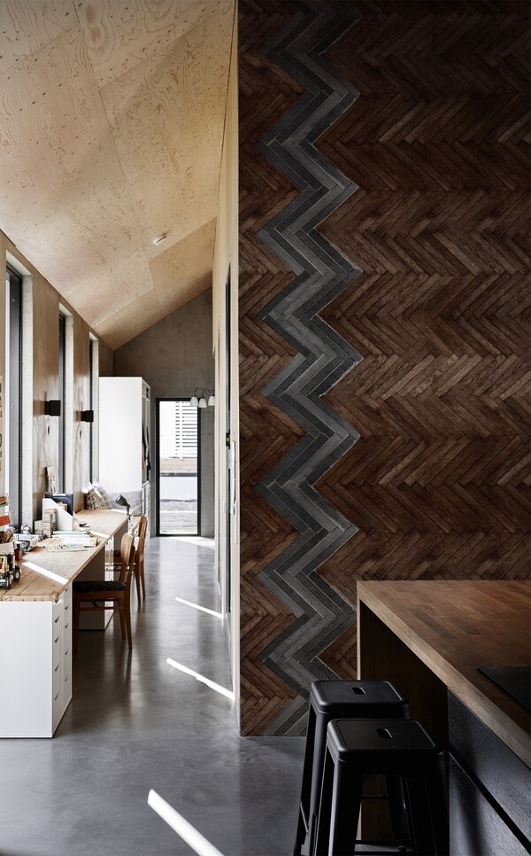 Floor die Design Tapete von Paolo Badesco & Costantino Affuso Wall & deco