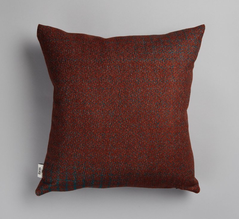 Norwegische Lammwoll Kissen Røros Tweed Bernadette 50x50cm Norwegische Lammwoll Kissen Røros Tweed Bernadette 50x50cm