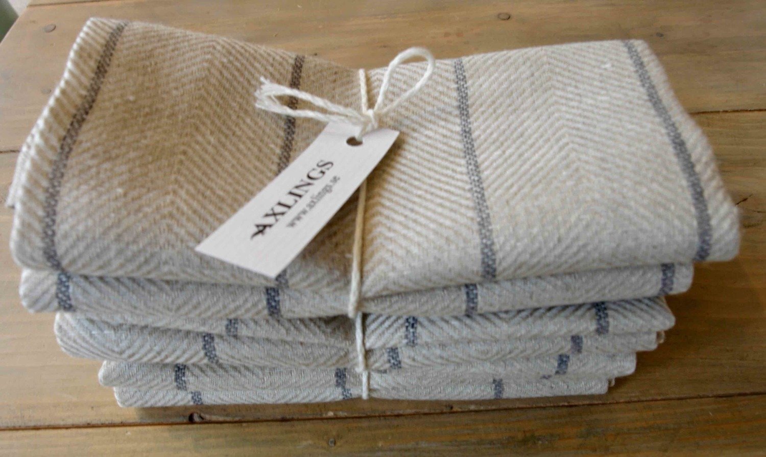 Handtuch MARULK 2er Set 50x70 cm 100% Leinen von Axlings Handtuch MARULK 2er Set 50x70 cm 100% Leinen von Axlings