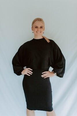 Knit Set Black
