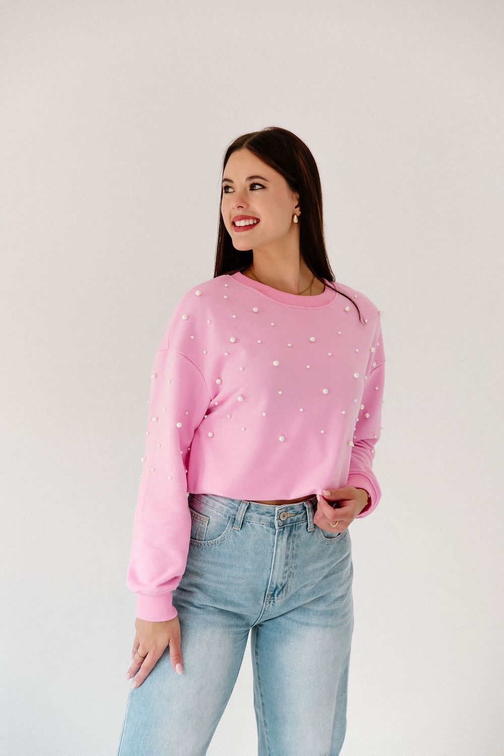 Pink Pearl Sweater