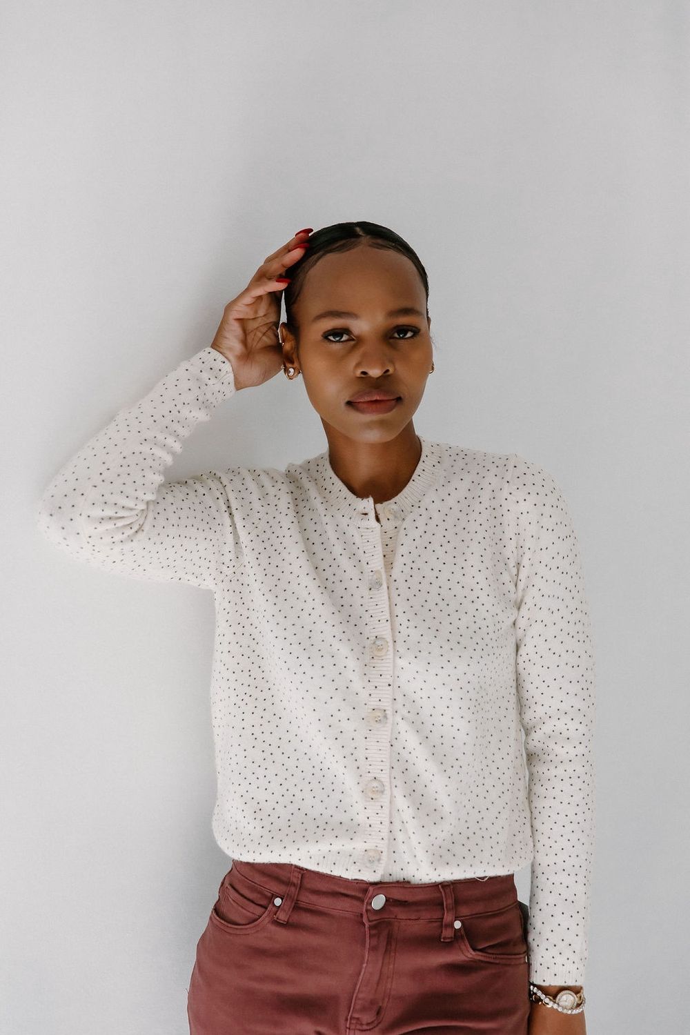 Polka Dot Knit