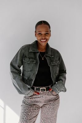 Black Jean Jacket