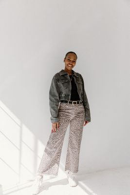Leopard Jeans