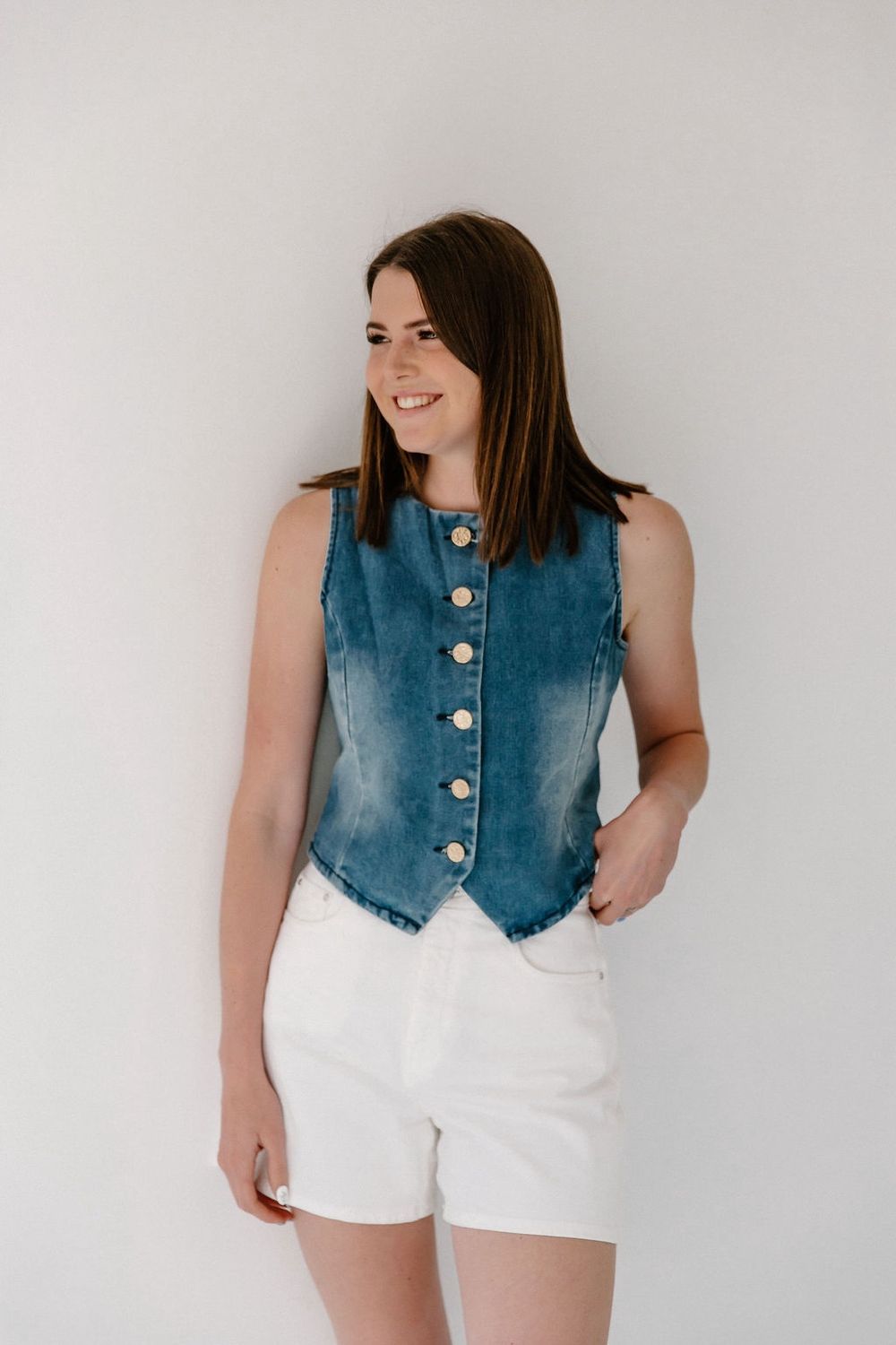 Denim Waistcoat