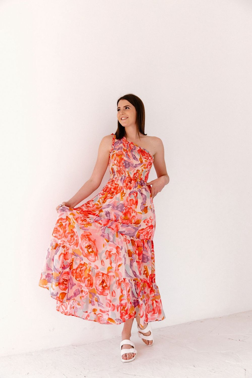 Pink Abstract Dress