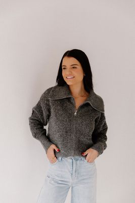 Julie Knit Grey