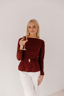 Burgundy Top