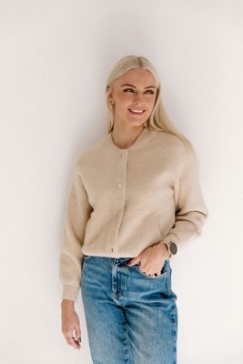 Cream Knit