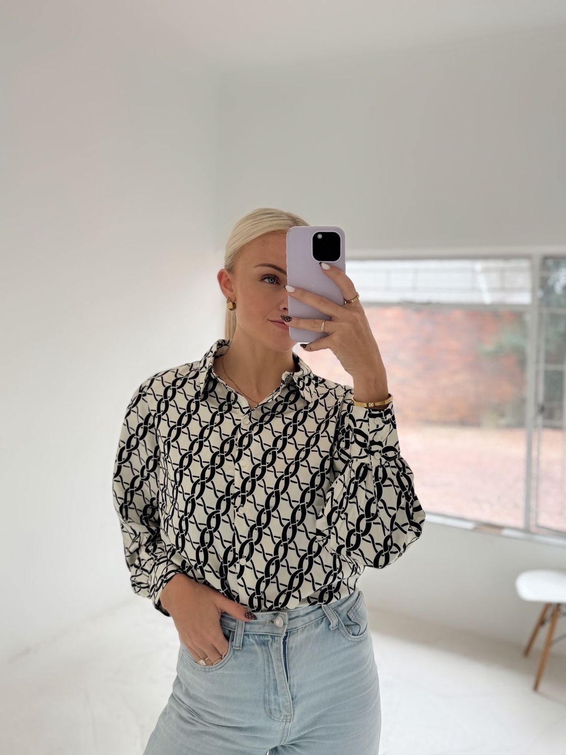 Chain Blouse