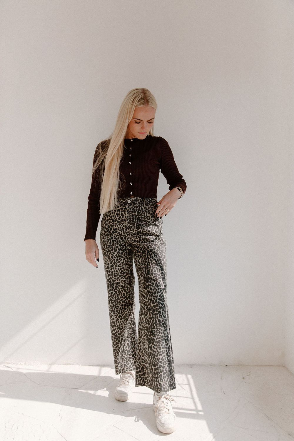 Leopard Denim