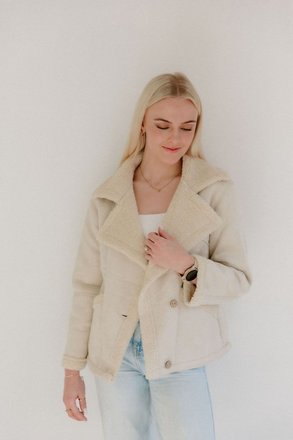 Oversized Teddy Jacket