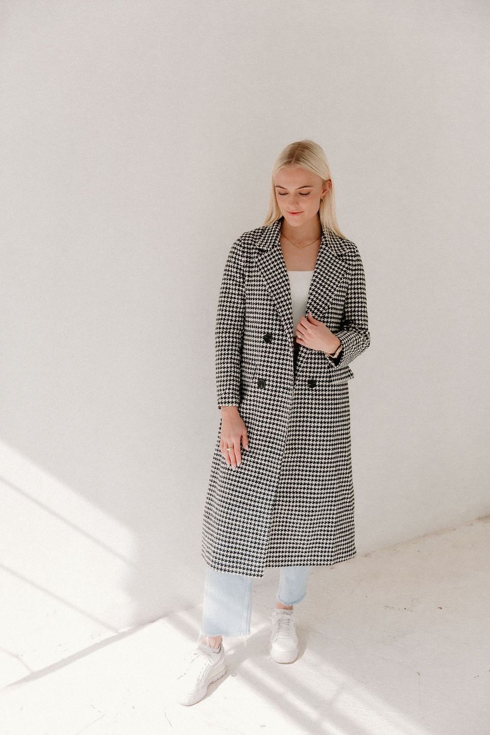 Black &amp; White Coat