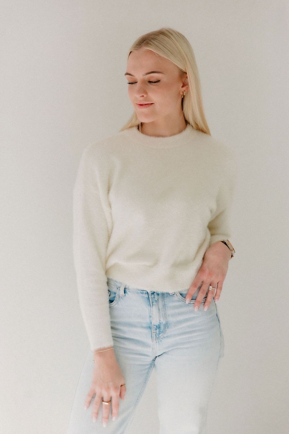 White Knit