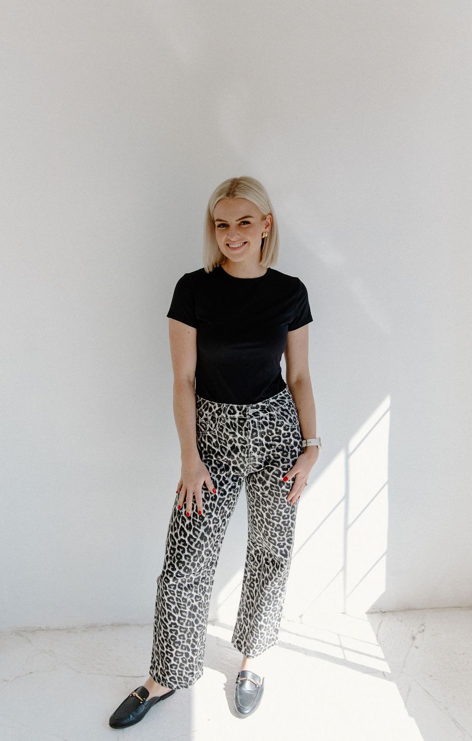 Leopard Jeans