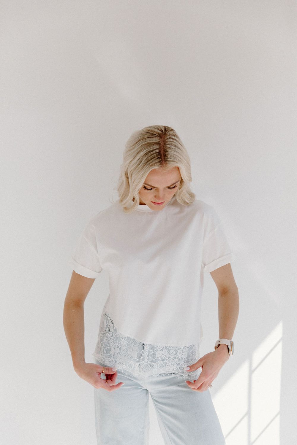 White Lace Top