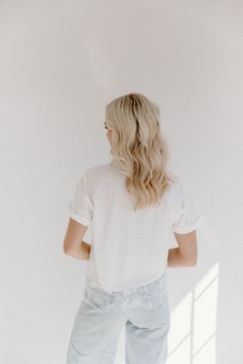White Lace Top