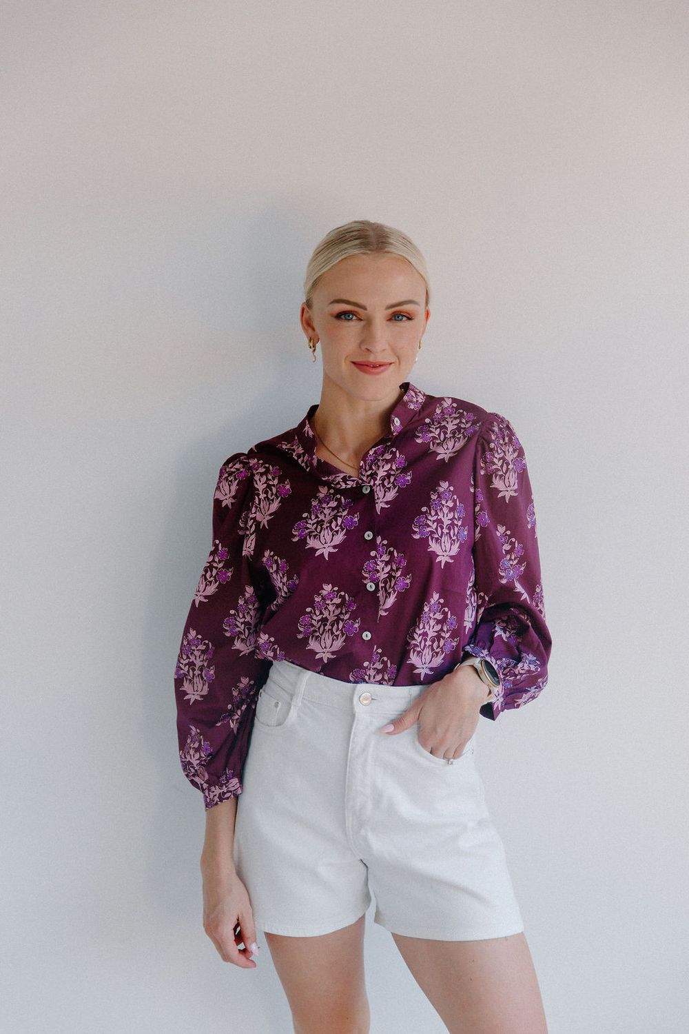 Plum Blouse