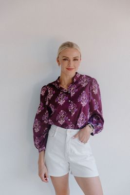 Plum Blouse