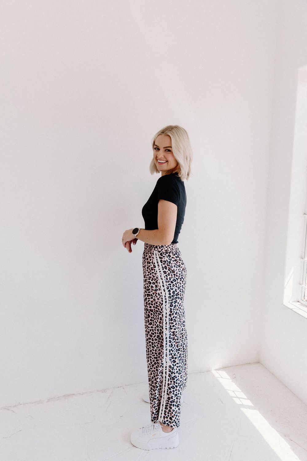Leopard Casual Pants