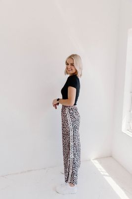 Leopard Casual Pants