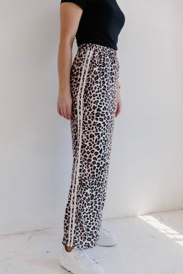 Leopard Casual Pants