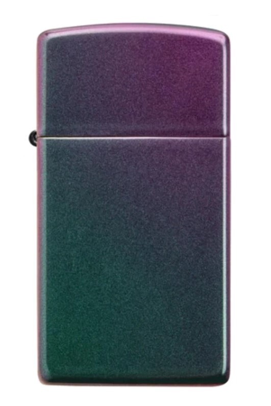 Slim Classic Matte Iridescent Zippo Lighter